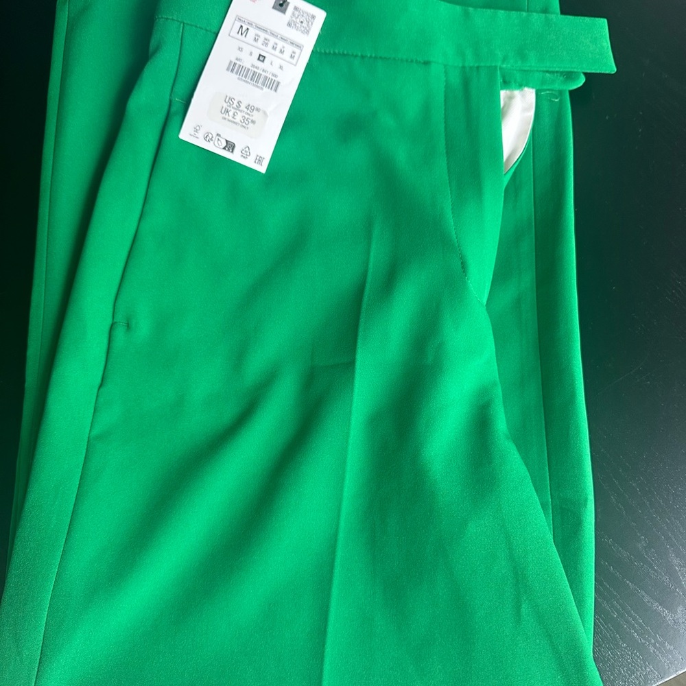 Zara Green Pants